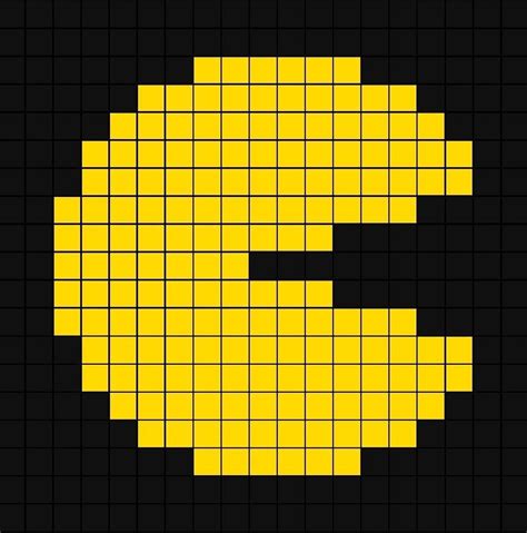 Pac Man Pixel Art