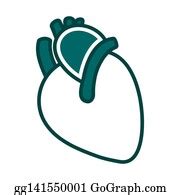 43 Vein Human Heart Icon Color Outline Vector Clip Art | Royalty Free - GoGraph