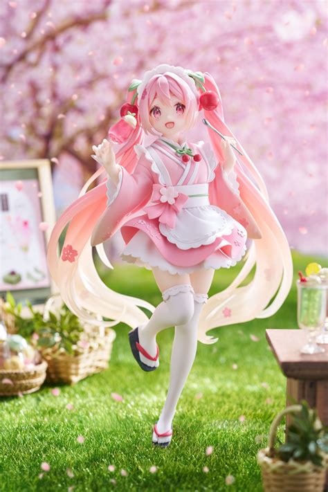 Hatsune Miku - Sakura Miku Prize Figure (Newly Written Japanese Cafe ...