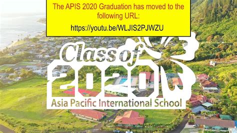 Asia Pacific International School Hawaii Graduation 2020 - YouTube