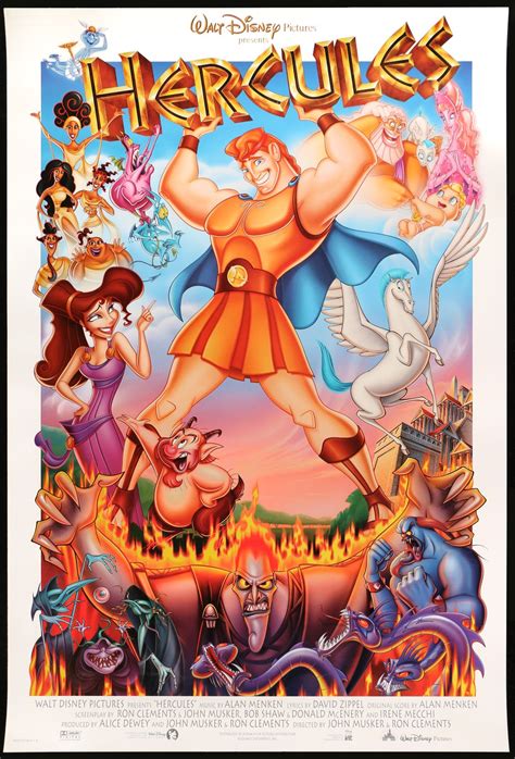 Hercules (1997) Original One Sheet Movie Poster - Original Film Art - Vintage Movie Posters