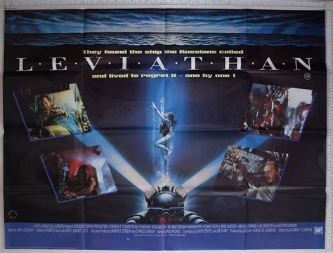 Leviathan (1989) UK Quad Poster – Horror Poster Emporium