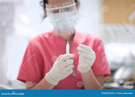 Anesthetic injection stock photo. Image of mouth, small - 88579676