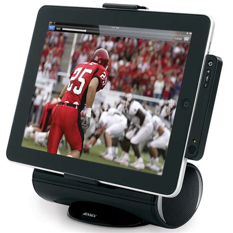 The iPad Speaker Dock - Hammacher Schlemmer