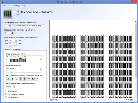 LTO Barcode Label Generator 1.2.0 released | NORMAN BAUER