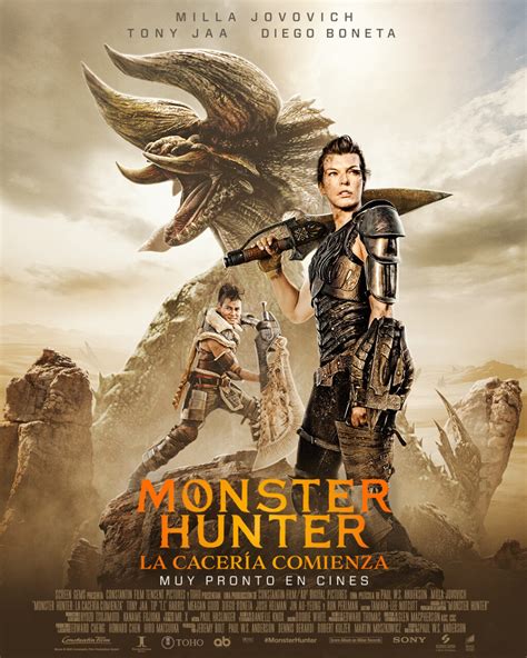 MONSTER HUNTER Posters Unleash the Beast