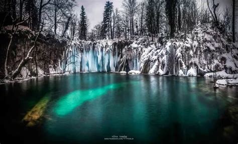 Plitvice's frozen waterfalls are a spectacular sight in the depths of Croatia's winter - Mirror ...