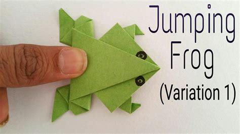 More Creations For Very Easy Origami Jumping Frog - MAKE AN ORIGAMI