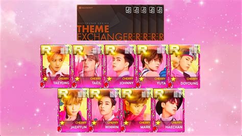Superstar SMTOWN | 9th Anniversary Theme Exchanger Limited Theme Chance 🎫 (NCT 127 - Cherry Bomb ...