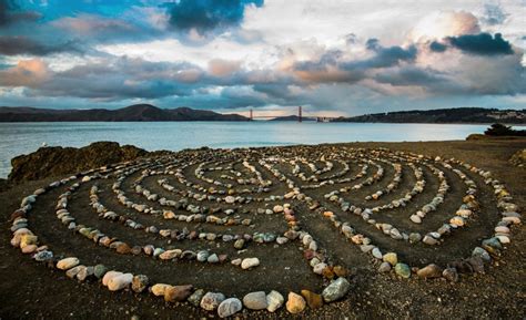 Lands End Labyrinth (Now a Heart!), San Francisco, CA - California Beaches