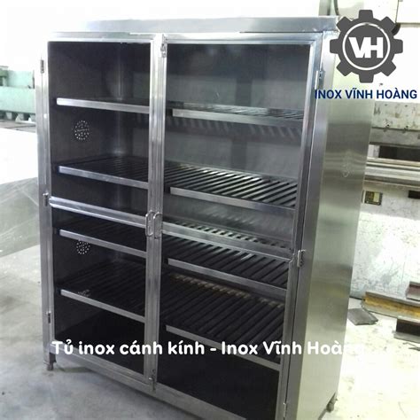 Tủ đựng chén đĩa inox 304 - Inox Vĩnh Hoàng