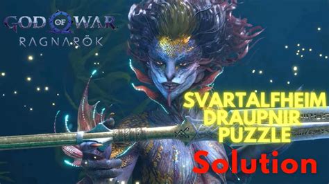 Svartalfheim draupnir Puzzle God Of War step by step Guide {100% works} god of war puzzles ...