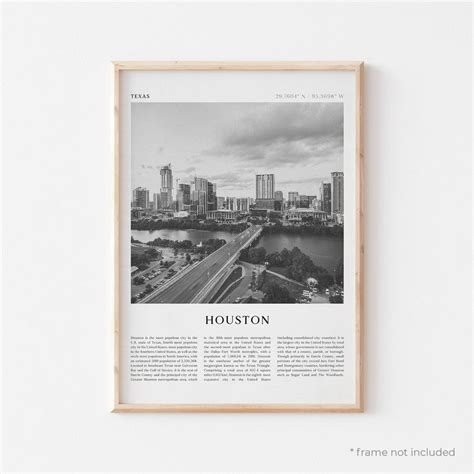 Houston Art Print, Houston Poster, Houston Photo, Houston Wall Art ...