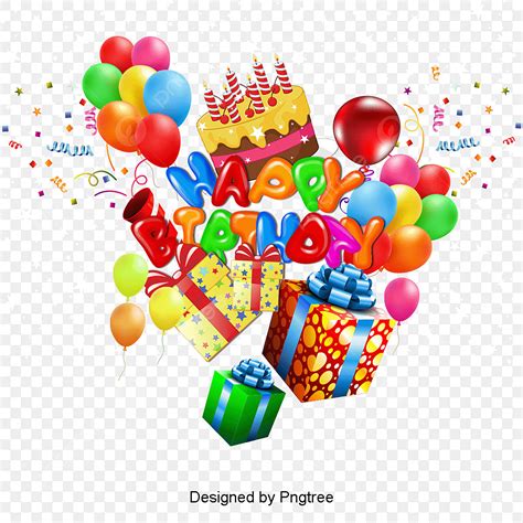 Interpretación miércoles Glosario birthday clip art free Volverse loco ...