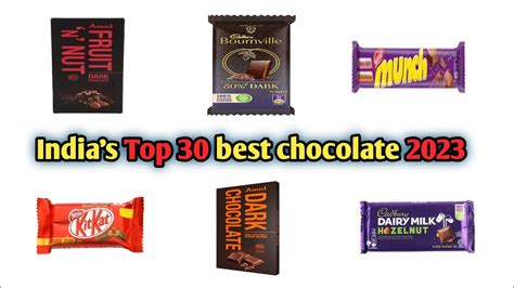 India's best chocolate 2023 | Top 30 | Most favourite chocolate list. - YouTube