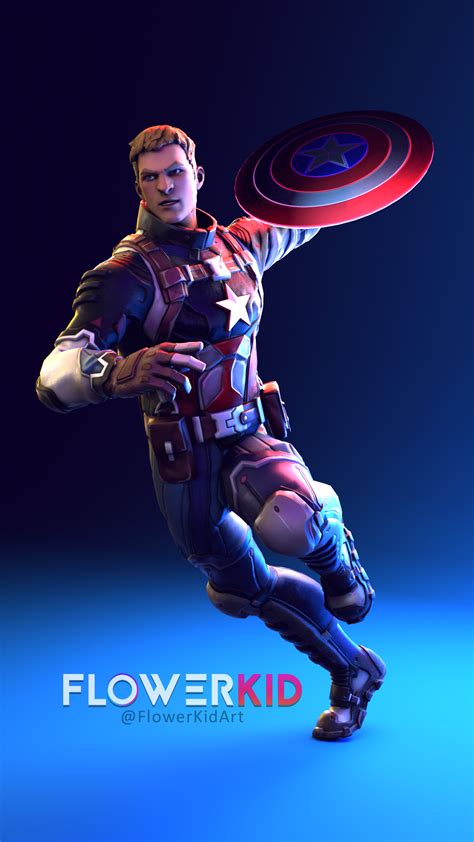 Captain America Skin : r/FortNiteBR