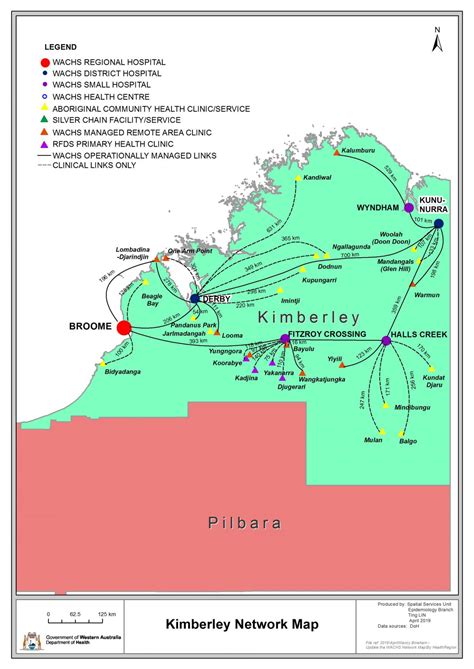 Kimberley Aboriginal Community Map