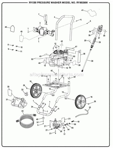 Ryobi 2000 Psi Pressure Washer Parts List | Reviewmotors.co