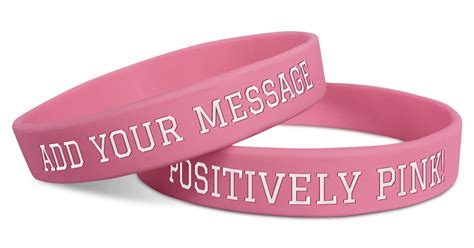 Make Breast Cancer Awareness Wristbands - Fast And Cheap