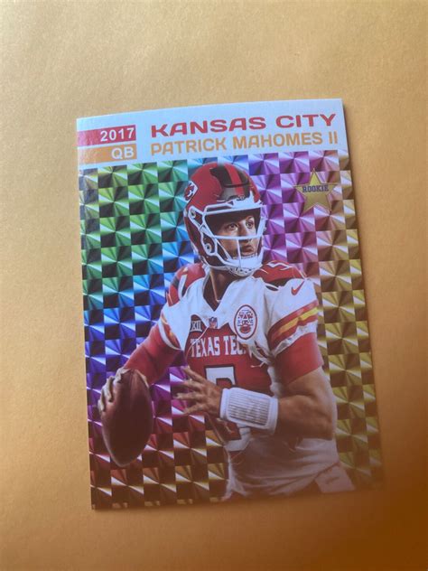 Patrick Mahomes Rookie Card - Etsy