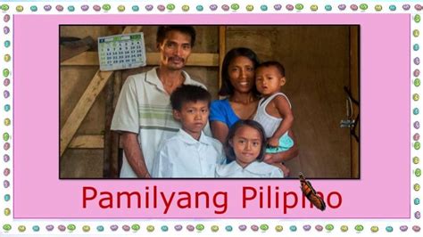 Kaugalian ng pamilyang pilipino sa loob ng tahanan