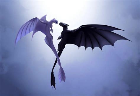 Wallpaper Toothless And Light Fury Babies Free to use just be sure to credit me somewhere
