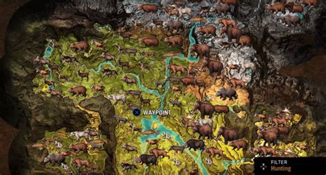 Far Cry Primal Resource Map - Maps For You