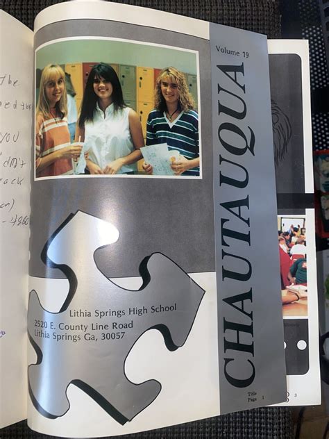 1994 Lithonia High School Yearbook ~ Coming Together ~ Georgia | eBay