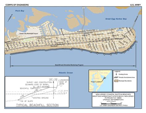 New Jersey Shore Protection, Great Egg Harbor and Peck Beach, (Ocean ...