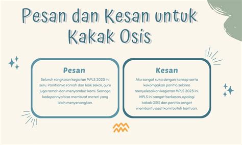 Pesan Dan Kesan Untuk Kakak Pendamping Gelorapos - Riset