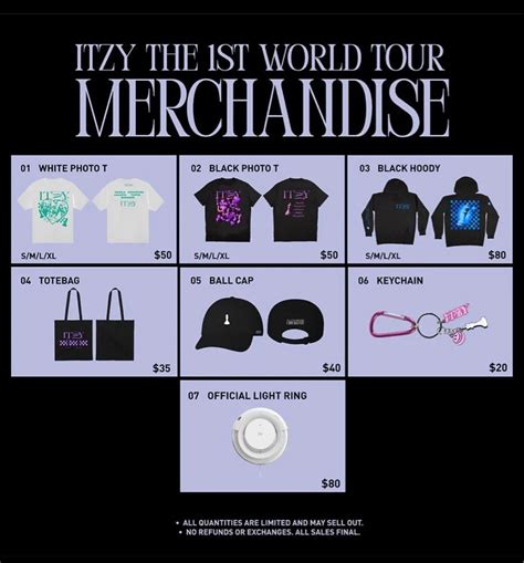 htb: [concert merch] itzy the 1st world tour, Hobbies & Toys ...