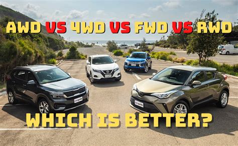 AWD vs. 4WD vs. FWD vs. RWD. Which Is Better? – Engineerine