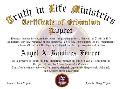 Ordination Certificate Template (2) - TEMPLATES EXAMPLE | TEMPLATES ...