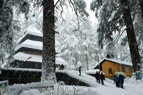 Hadimba Devi Temple Manali - Bharmour View