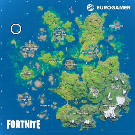 Fortnite Trident at Coral Cove location explained | Eurogamer.net