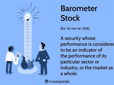 Bellwether Stock: What It is, How It Works, Examples