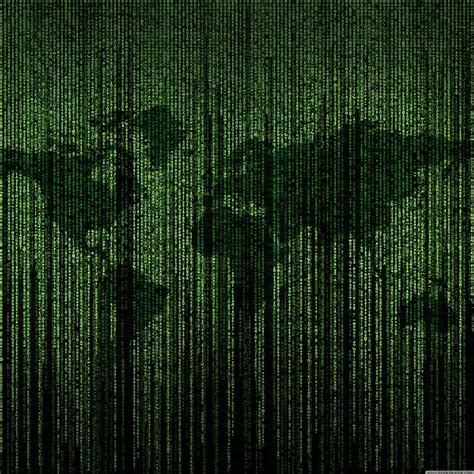 Green Matrix Code World Map HD phone wallpaper | Pxfuel