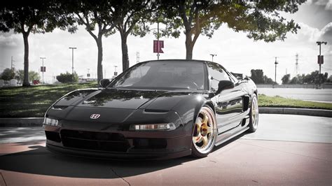 Black coupe, Honda NSX, Acura NSX, sports car HD wallpaper | Wallpaper ...