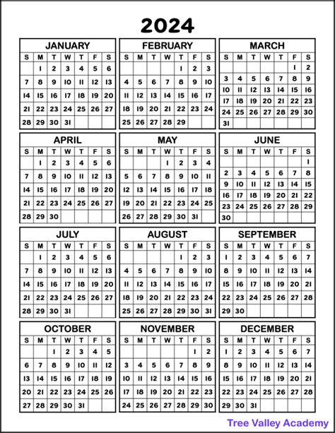 2024 Printable Calendar One Page Word Search - Dec 2024 Calendar Printable