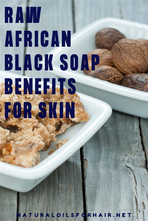 Raw African Black Soap for Beauty Uses | Natural Oils for Hair & Beauty