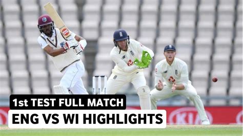 England vs West Indies 1st Test Full Match Highlights 2020 || ENG VS WI ...