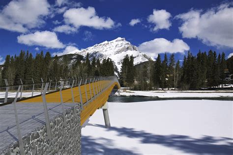 Bow River Pedestrian Bridge and Utility Crossing - Fast + Epp