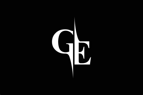 GE Monogram Logo V5 By Vectorseller | TheHungryJPEG