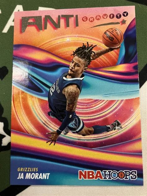 MEMPHIS GRIZZLIES JA MORANT 2023-24 NBA Hoops ANTI GRAVITY Basketball ...