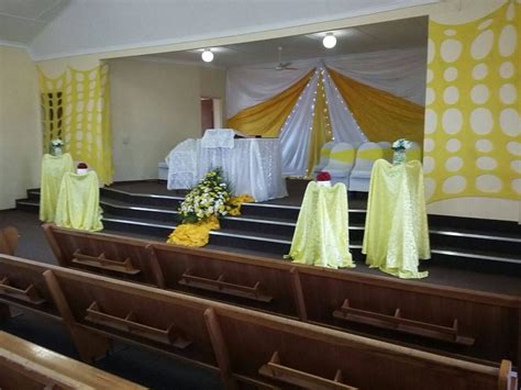 Church Decorations Gallery | Thusano Funeral Services