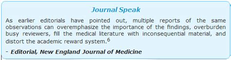 Pitfalls of Salami Slicing- Focus on Quality,Not Quantity of Publications