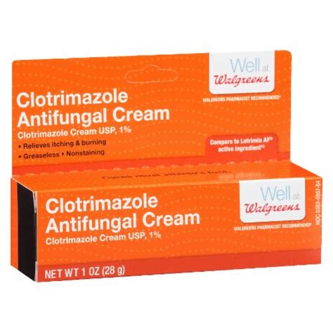 Walgreens Clotrimazole Antifungal Cream, 1 oz - Kroger