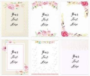 FREE Watercolor Background [wcyear] | Blank, patterns and floral designs