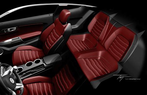 Mustang Interior on Behance