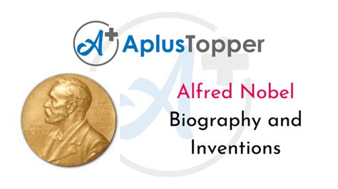 Alfred Nobel Biography, Inventions, Education, Awards and Facts - CBSE ...